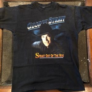 Men's XL VINTAGE George Strait Tour T-Shirt